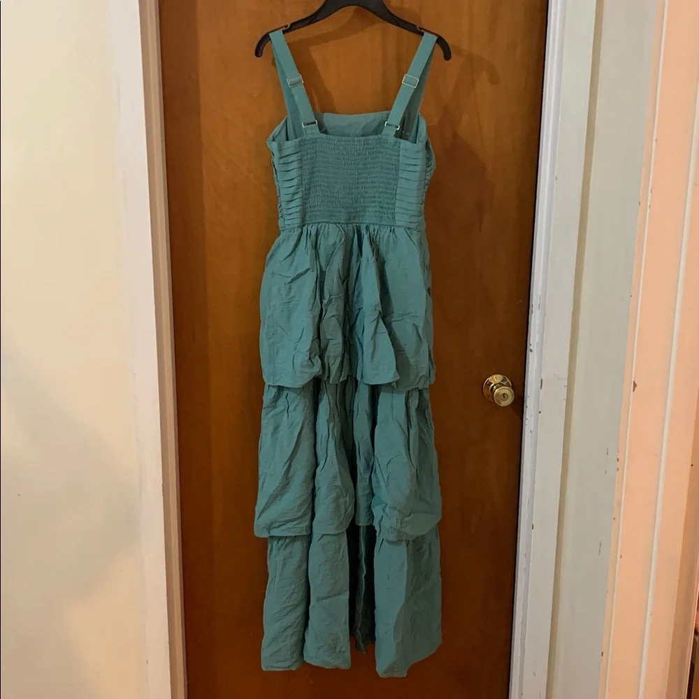 Abercrombie Emerson Tiered Ruffle Maxi Dress